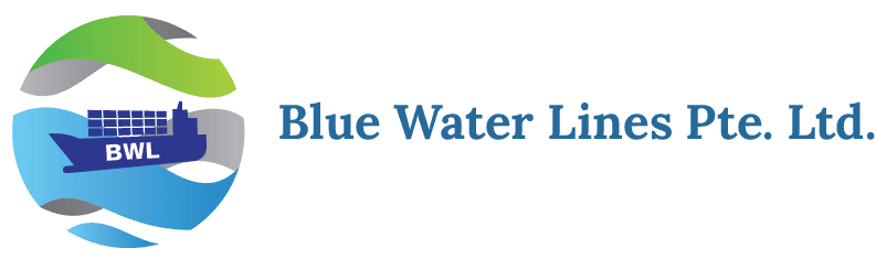 blue water lines logo