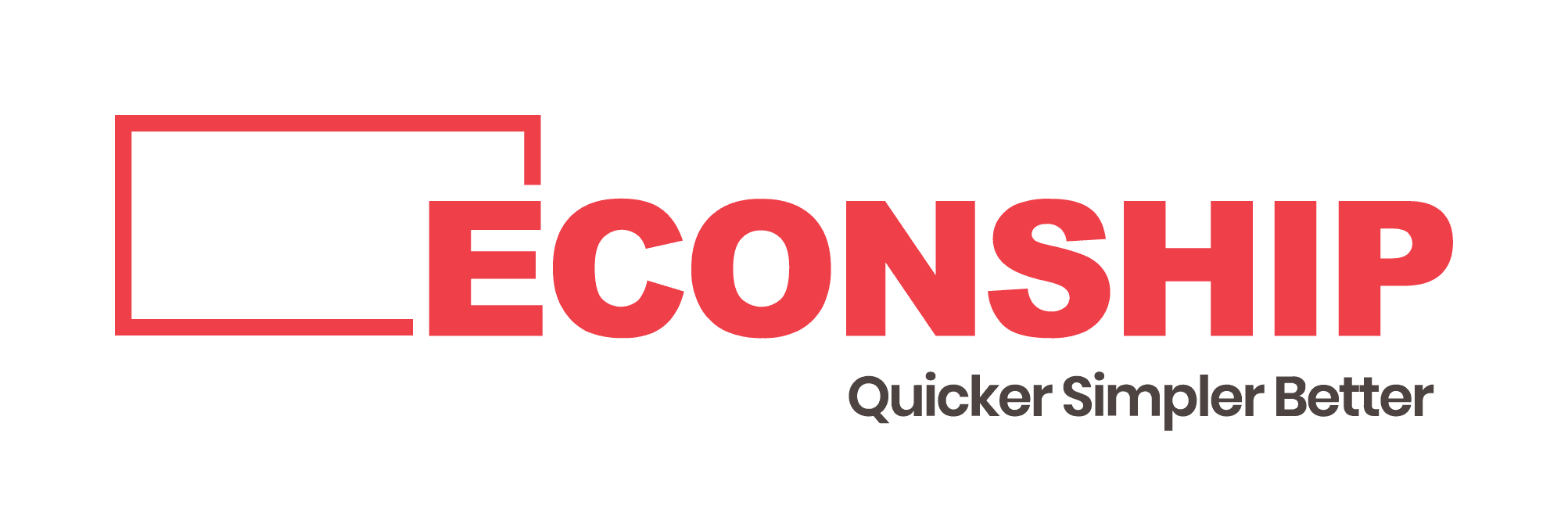 Econship logo — maritime shipping carrier